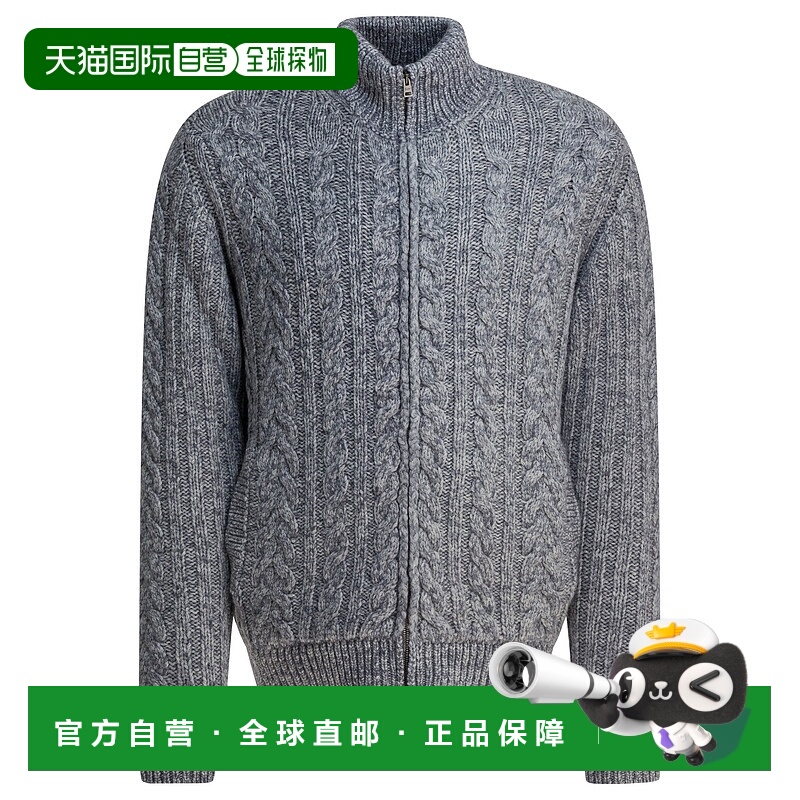 1h可退 HERNO 男士针织衫 MC00049UR702869430 AW2025 灰色长袖