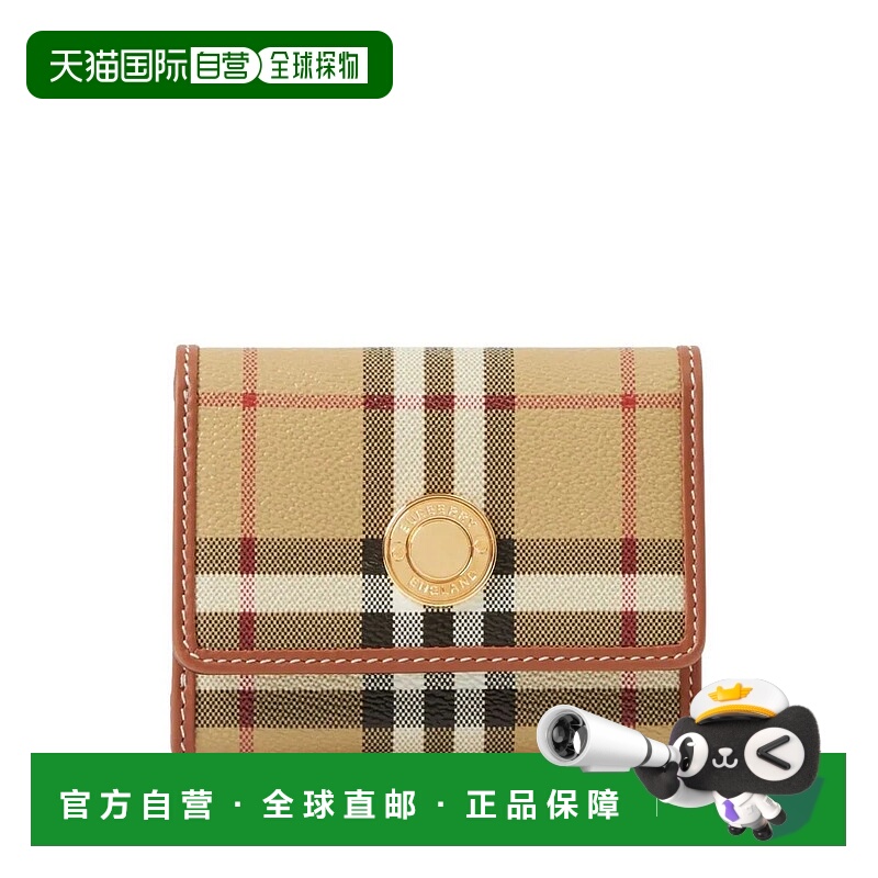 BURBERRY 女士钱包 8109800 AW2025 浅棕色 Burberry Lancaster S