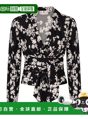 1h可退 潮奢 Elisabetta Franchi 女士 印花衬衫 CA11051E2