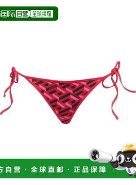 潮奢 versace 范思哲 女士 比基尼 red红色 舒适时尚性感