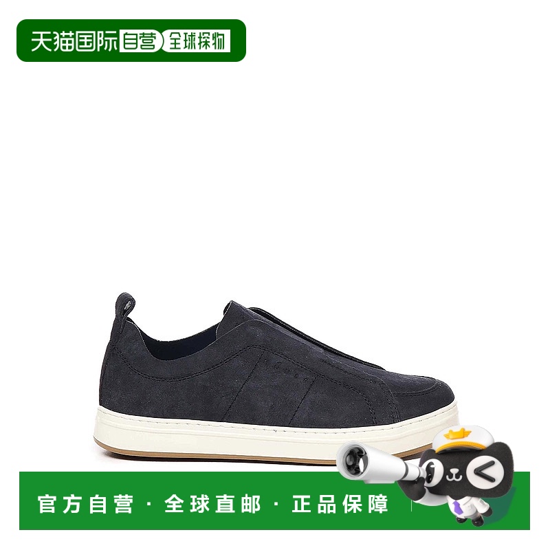 1h可退 HOGAN 男士休闲鞋 HXM6680FN90I9SU801 SS2025 蓝色