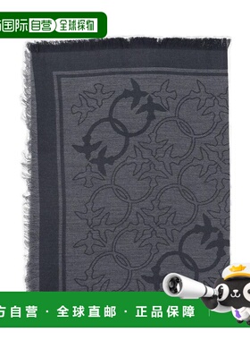 1h可退 潮奢 Pinko 品高 女士 愛情鳥圖案流蘇圍巾 106017A2ZH