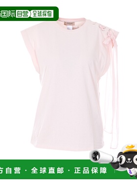 PINKO 女士T恤 106267A32UP97 SS2026 粉红色 Pink Bertha Blouse