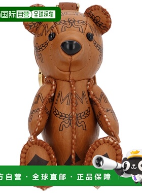 MCM 女士斜挎包 MXZFSTA11CO AW2025 浅黄色 Mcm Charm With Bear