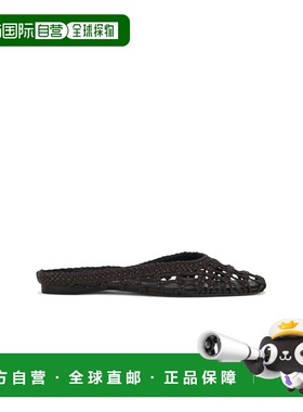 1h可退 潮奢 Staud 女士 Otto Hand-Knotted 平底凉拖 F26R3014OW