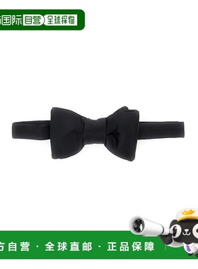 1h可退 潮奢 Tom Ford 汤姆 福特 男士 Rear 黑色闭合真丝蝴蝶领