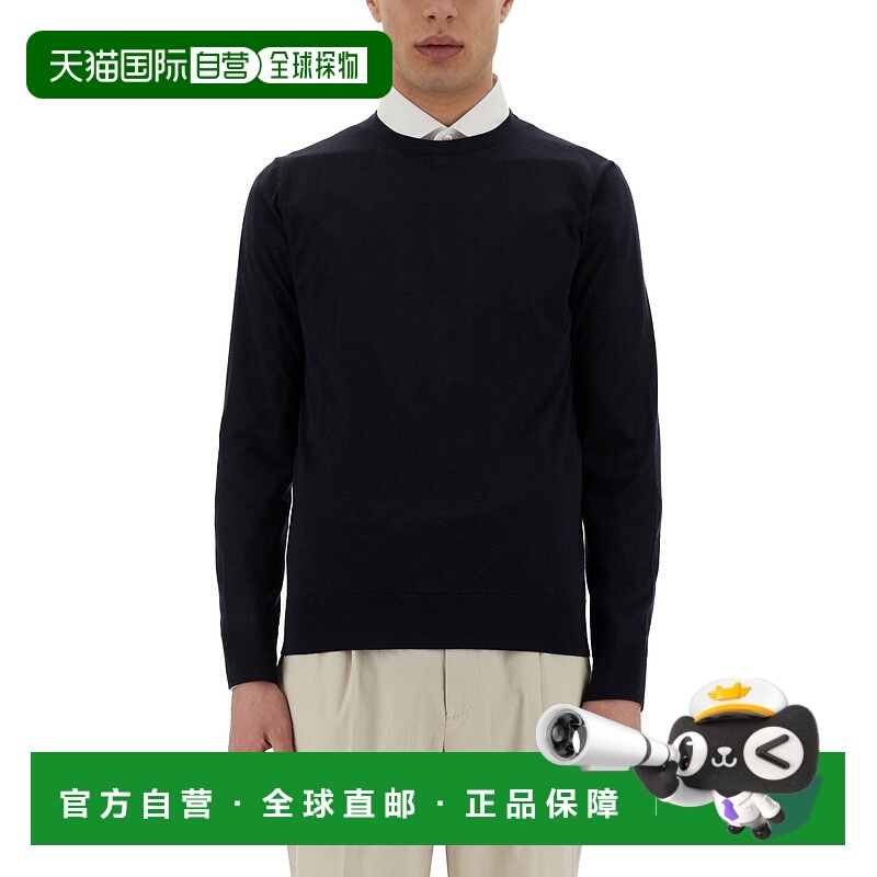 1h可退 潮奢 zegna 杰尼亚 男士 羊绒真丝毛衣 E8J00110B98