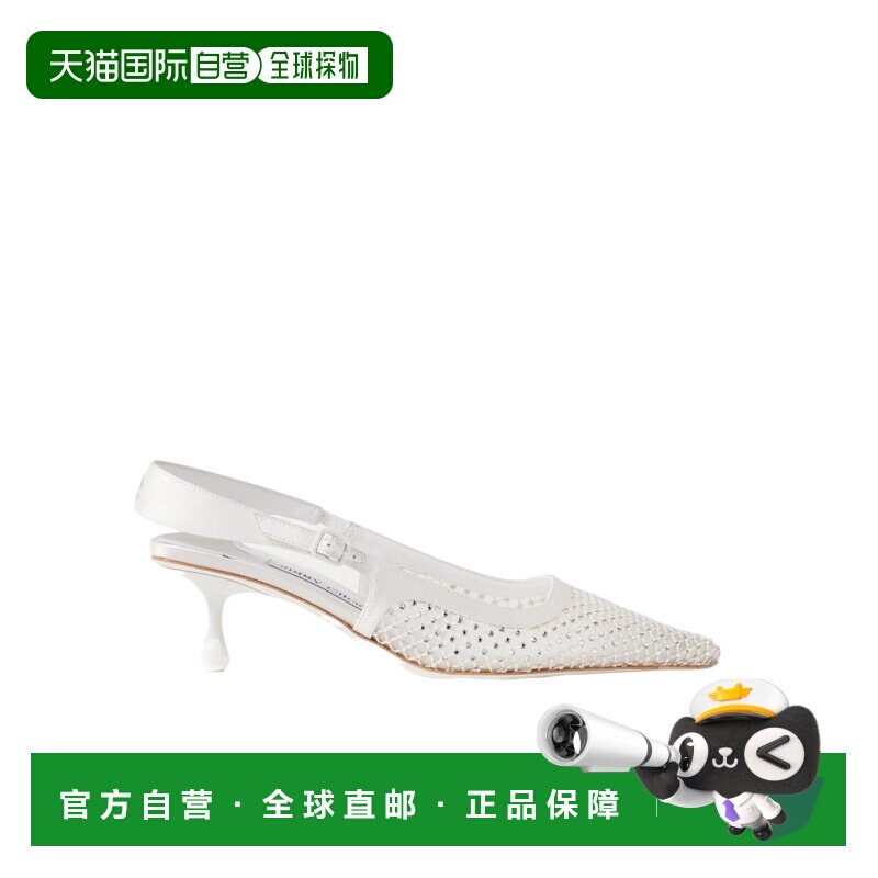 JIMMY CHOO 女士凉鞋 AMEL50CRYSTALMESHSATIN009493高跟