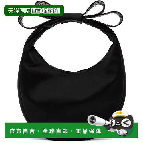 1h可退 潮奢 MACH & MACH 女士 黑色小号 Le Cadeau 手提包 R24B0