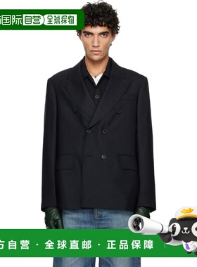 1h可退 潮奢 Our Legacy 男士 黑色 Unconstructed DB 西装外套 M