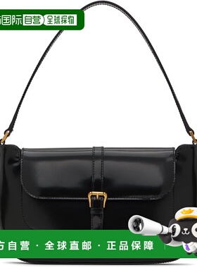1h可退 潮奢 BY FAR 女士 黑色 Miranda Semi Patent Leather 单