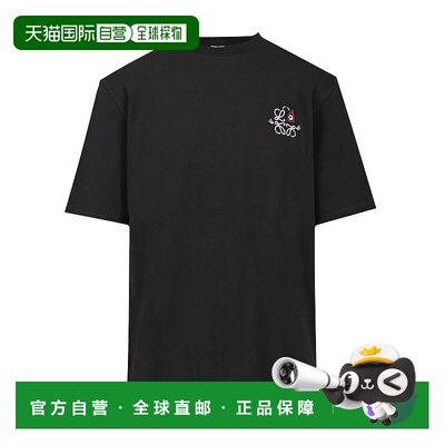 LOEWE 男士T恤 H526Y22XD35110 CO 蓝色 短袖T恤