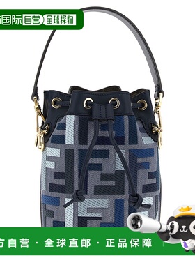 FENDI 女士单肩包 8BS093AV11F1LAZ SS2025 蓝色 