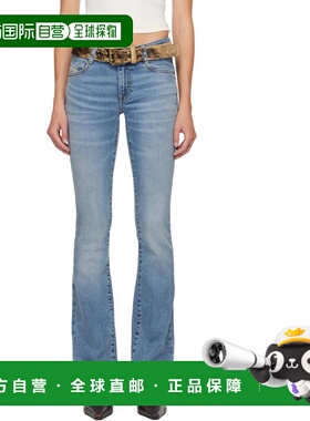 1h可退 潮奢 Diesel 迪赛 女士 蓝色 Bootcut 1969 D-Ebbey 牛仔