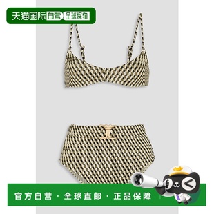 束带弹性提花比基尼 1h可退 女士 ZIMMERMANN 8772WRS245SET 潮奢