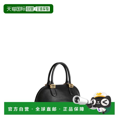 BALENCIAGA 女士手拿包 8685852ACJS1000 SS2026 黑色斜挎包