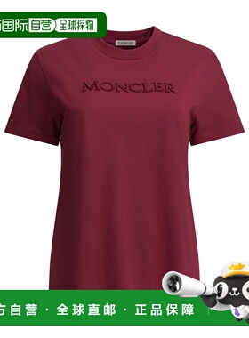 MONCLER 女士T恤 8C0002189AUO438 SS2026 红色 Moncler T-Shirts