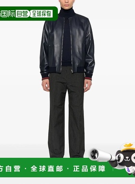 SAINT LAURENT 男士高领针织衫 844617YAPK24100BLEUNUIT