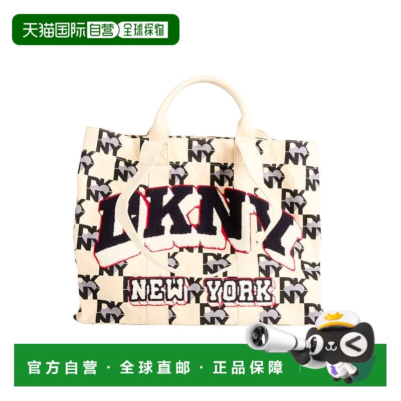 潮奢 Dkny 唐可娜儿 女士 手袋 BEIGE 米色时尚舒适托特包手提包