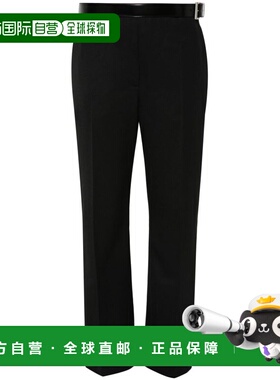 1h可退 PRADA 女士休闲裤 P246IKSOOO155EF0002 SS2025 黑色