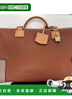 LOEWE 女士手提包 35269LA2220003444 AW2021 棕色 徽标手提包