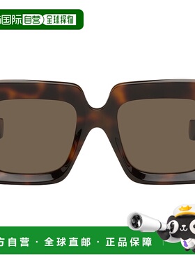 1h可退 潮奢 LOEWE 罗意威 女士 棕色 Beveled Square Maxi Anagr