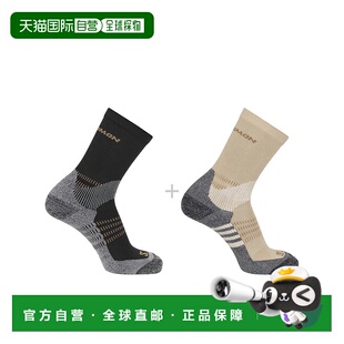 SALOMON 男士袜子 LC2256800BLEACHED AW2025 花色萨洛蒙运动袜