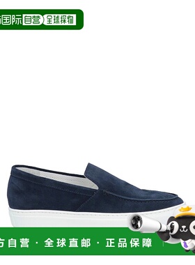 1h可退 潮奢 Doucal'S 男士 乐福鞋 blue蓝色 舒适时尚一脚蹬