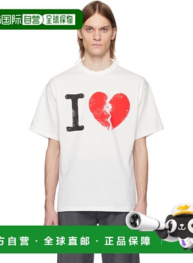 1h可退 潮奢 Magliano 男士 白色 I Suffer T 恤 T58013443