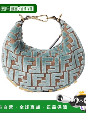 FENDI 女士斜挎包 8BS081AT14F1SKB AW2025 绿色 Fendigraphy Min