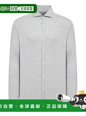 BRUNELLO CUCINELLI 男士衬衫 MH8366686C571GREY