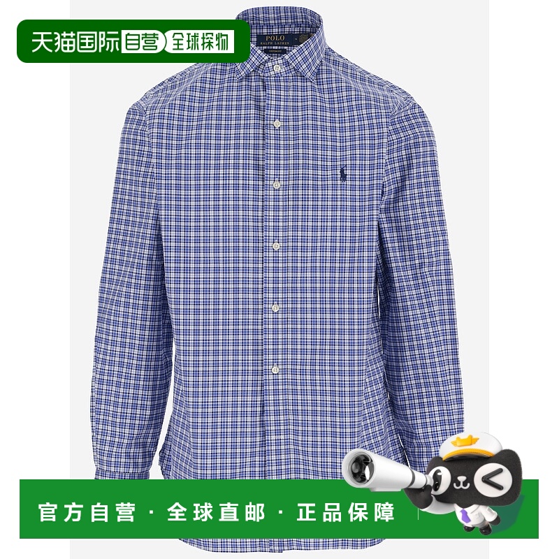 1h可退 POLO RALPH LAUREN 男士衬衫 712954661001 AW2024长袖