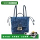 女士双肩包 8BZ057AWDVF1UJW FENDI SS2026 蓝色 flocked deni