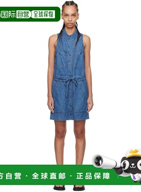 1h可退 潮奢 Tom Ford 汤姆 福特 女士 蓝色 Ines 连衣裙