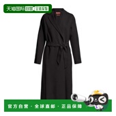 MARA 黑色 女士外套 MAX 6016038906007 AW2019 NOTIZIA束腰长款