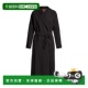 MARA 黑色 女士外套 MAX 6016038906007 AW2019 NOTIZIA束腰长款