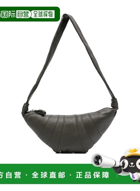 LEMAIRE 女士单肩包 BG0001LL0018GR132 AW2025 黑色斜挎包