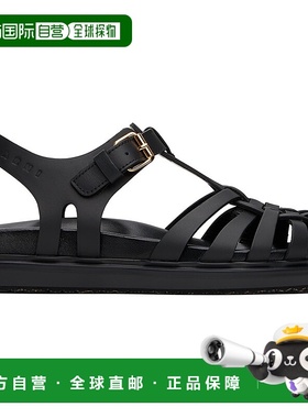 1h可退 潮奢 Marni 玛尼 女士 黑色 Fisherman Fussbett 凉鞋 SAM