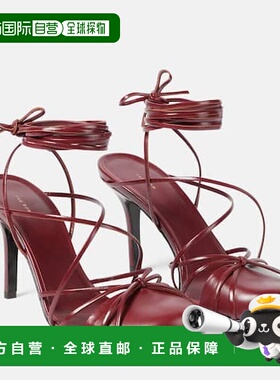 1h可退 潮奢 The Row 女士 Joan 皮质浅口鞋 red红色 舒适时尚