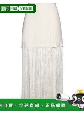 1h可退 潮奢 SEA 海洋 女士 长款半身裙 beige米色 舒适时尚a字裙