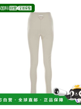 PRADA 女士休闲裤 132393S2321Y5TF0K74 SS2024 米白色