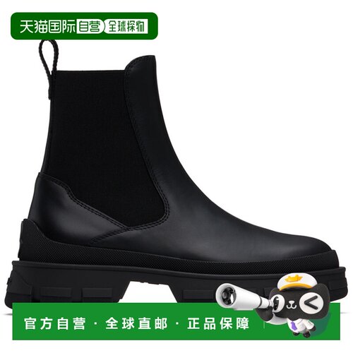 Moncler 盟可睐 女士 黑色 Hevea 切尔西靴 J209B4F00200M4646