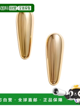 1h可退 SELF-PORTRAIT 女士耳饰 RS25609EGD SS2025 黄色 条耳环