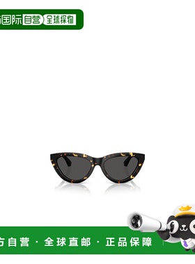 BURBERRY 女士眼镜 BE4436U410687 SS2025 黑色 几何框太阳镜
