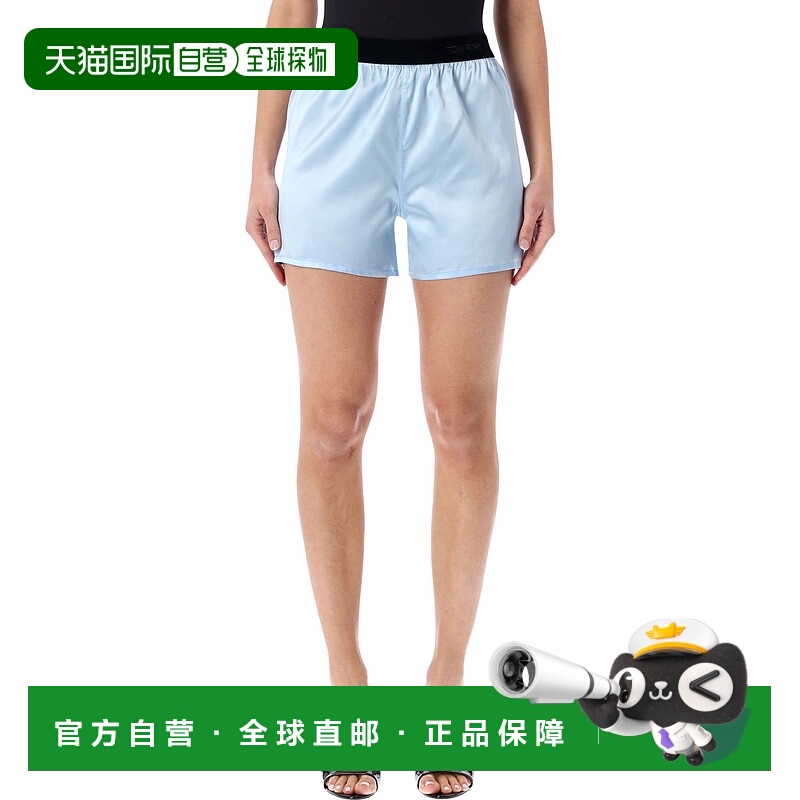 1h可退 TOM FORD 女士短裤 SH0080FAX881UAC SS2026 蓝色