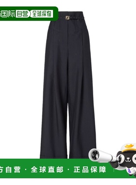 FENDI 女士正装裤 FR6673AW7IF0QG3 SS2026 黑色 PANTALONI