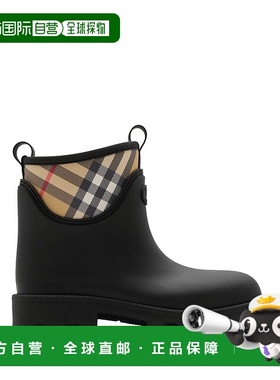 1h可退 潮奢 Burberry 巴宝莉 女士 MARSH 橡胶低帮靴子 8111712