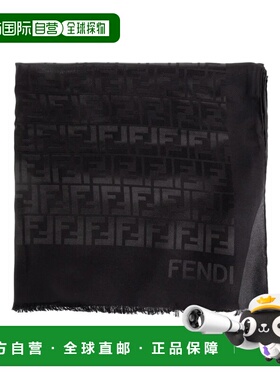 FENDI 女士围巾 FXT185ANBEF0QA1NERO SS2026 黑色
