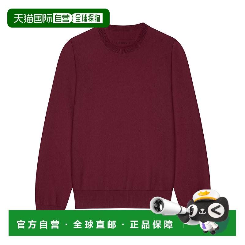 1h可退 GIVENCHY 男士针织衫 BM90VE4YMZ604 AW2025 红色 长袖毛