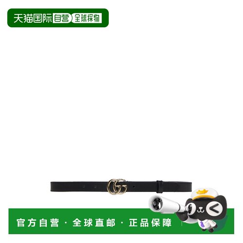 GUCCI 女士腰带 4094170AAA51000 SS2026 黑色